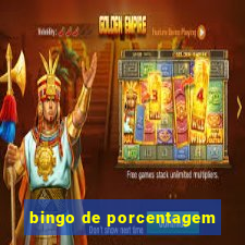 bingo de porcentagem